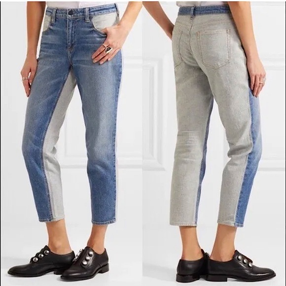 Alexander Wang Ride Flip Skinny Jeans in Light Indigo Aged Ankle Revolve Size 26 - Picture 16 of 16